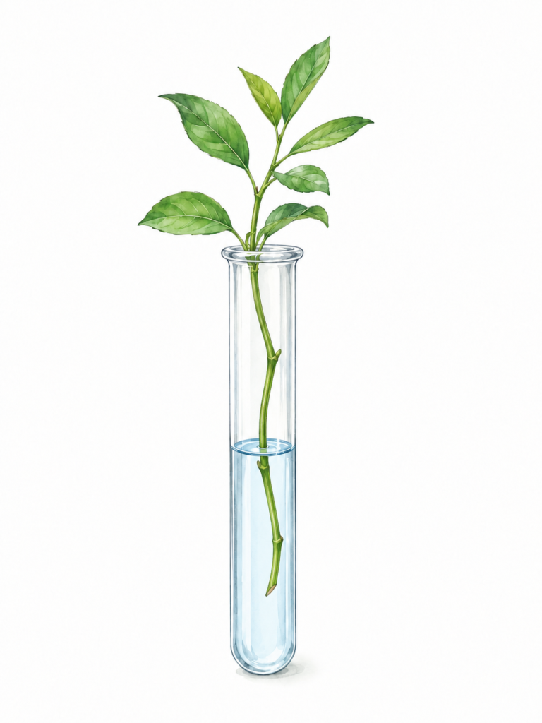 試験管 植物